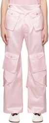 STRONGTHE PINK CARGO44 TROUSERS