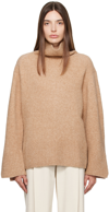 Camilla And Marc Tan Merewood Turtleneck In L80 Oatmeal
