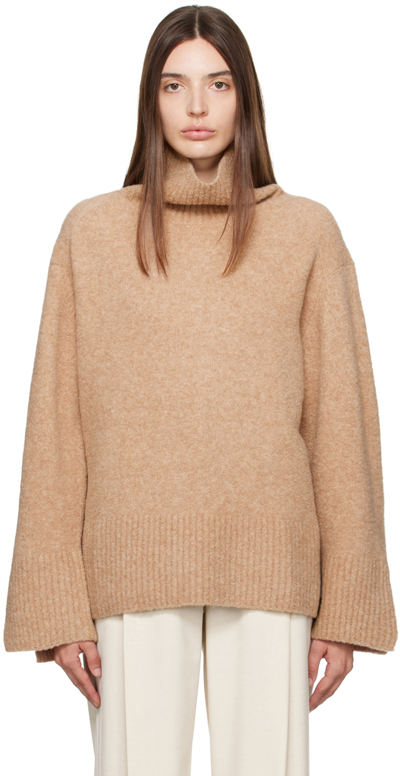 Camilla And Marc Tan Merewood Turtleneck In L80 Oatmeal