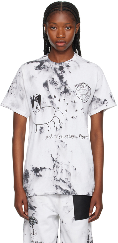 Westfall Off-white Printed T-shirt In Dirty White
