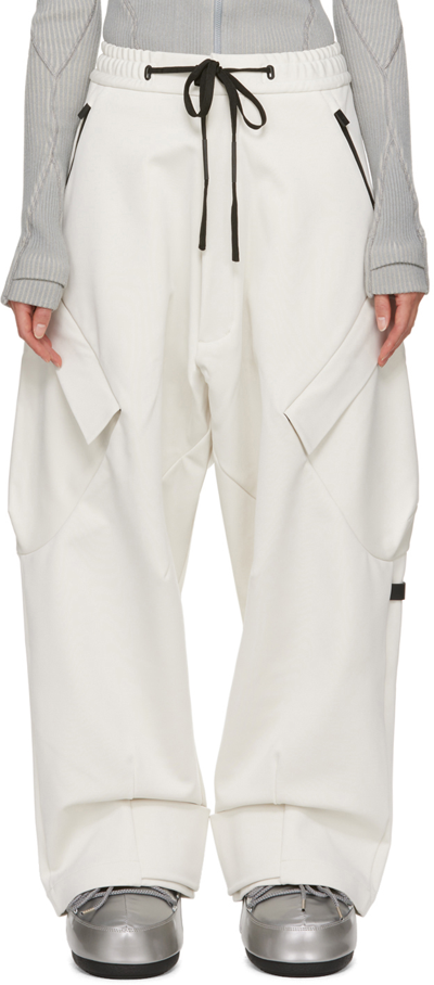 Templa Ssense Exclusive Grey Sport Trousers In Vaporous Grey