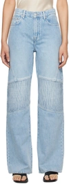 GRLFRND BLUE MARIAH RACER JEANS