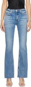 Rag & Bone Peyton High Rise Comfort Straight Jeans In Monterosso In Monterosso