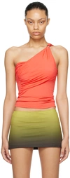 Gimaguas Orange Julia Tank Top In Orange