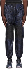 OVER OVER NAVY PANELED TRACK PANTS
