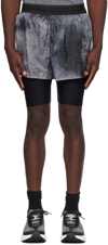 OVER OVER GRAY 2 LAYER SHORTS