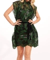 Eva Franco Callas Dress In Christmas Green In Green