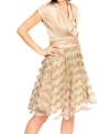 Eva Franco Relis Skirt In Tan In Multi