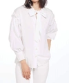 Eva Franco Viola Blouse In White In White