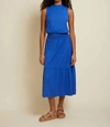 NATION LTD BARRETT DRESS IN BLUE BOTTLE