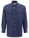 Acne Studios Blue Button-up Denim Shirt