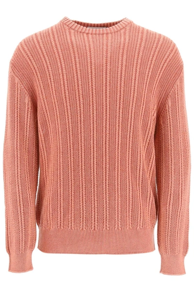 AGNONA AGNONA CASHMERE, SILK AND COTTON SWEATER