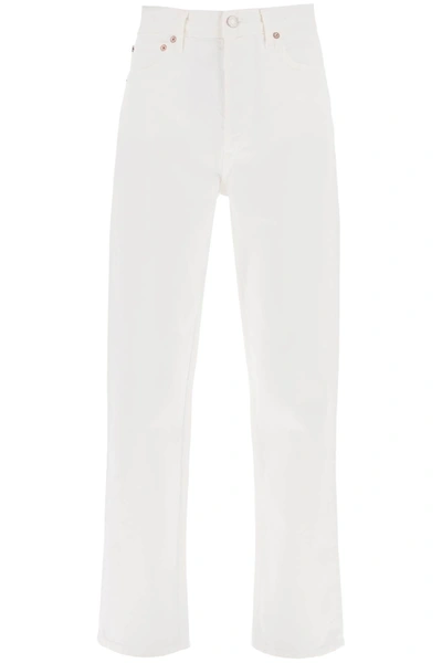 Agolde '90's Pinch Waist' High-rise Waist Jeans In White