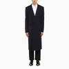 Alexander Mcqueen Double-breasted Coat Navy