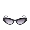 ALEXANDER MCQUEEN ALEXANDER MCQUEEN CAT EYE SUNGLASSES