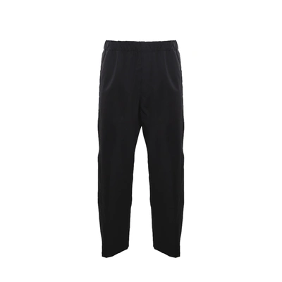 Alexander Mcqueen Cotton Trousers In Black