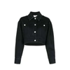 Alexander Mcqueen Cropped Denim Jacket