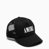 AMIRI AMIRI BLACK BASEBALL CAP WITH LOGO EMBROIDERY