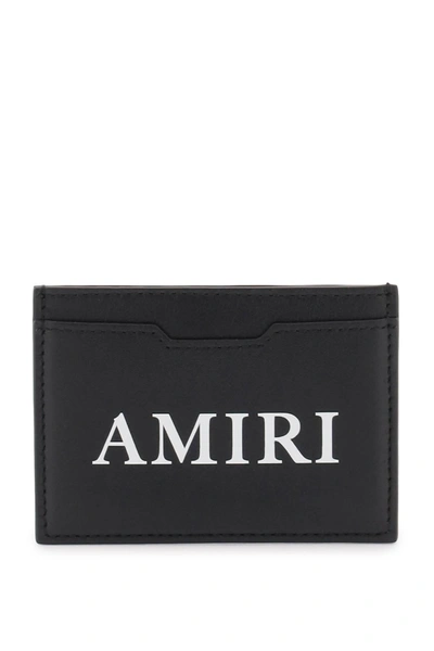 Amiri Logo Cardholder In Black