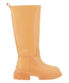 Ash Woman Boot Apricot Size 8 Soft Leather