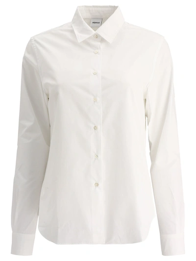 Aspesi Poplin Shirt In White