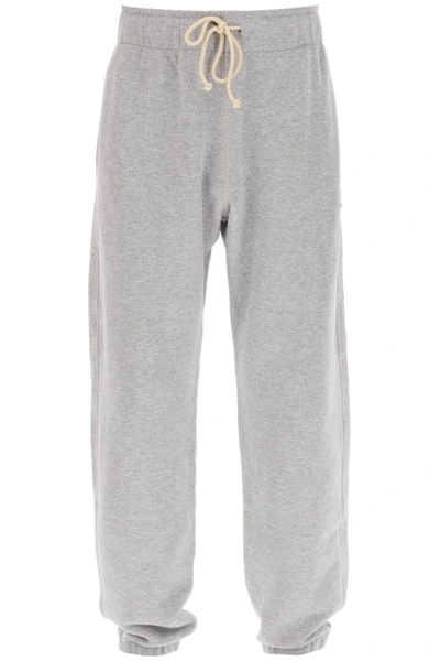 Autry Joggers In Cotton French Terry In Grey