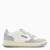 AUTRY AUTRY MEDALIST WHITE/GREY LEATHER TRAINER