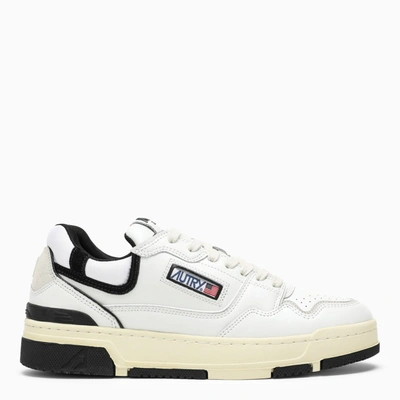 Autry Suede And Mesh-trimmed Leather Sneakers In White,black