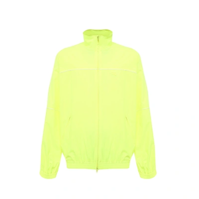 Balenciaga Windbreaker Bomber In Yellow