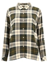 Barbour Elishaw Plaid Cotton Button-up Tunic Shirt