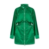 Bottega Veneta Satin Parka Women In Green