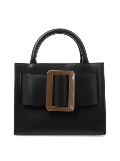 Boyy Bobby 18 Leather Handbag In Black