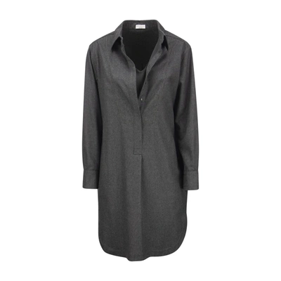 BRUNELLO CUCINELLI BRUNELLO CUCINELLI WOOL DRESS