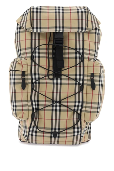 Burberry Murray Backpack In Beige