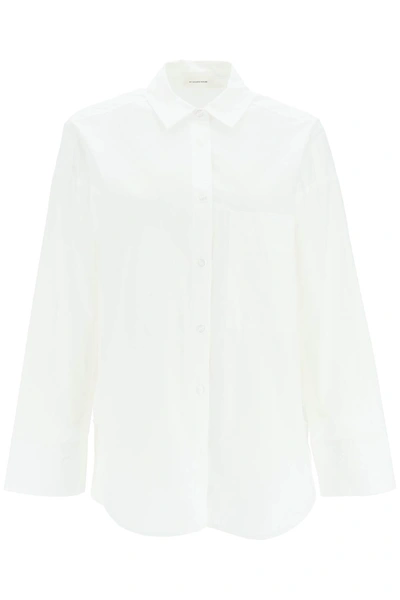 BY MALENE BIRGER BY MALENE BIRGER DERRIS BOXY FIT SHIRT IN ORGANIC COTTON