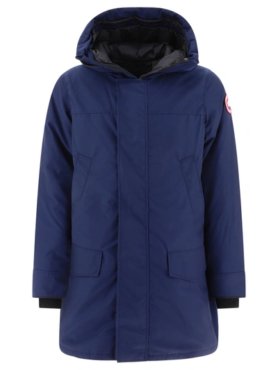 Canada Goose Langford Hooded Parka In Blue