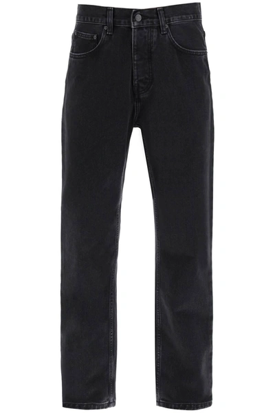 Carhartt Newel Dunkelblaue Jeans In Black