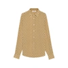 CELINE CELINE POLKA DOT SILK SHIRT