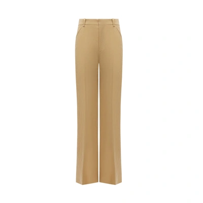 CHLOÉ CHLOE' WIDE LEG LINEN PANTS