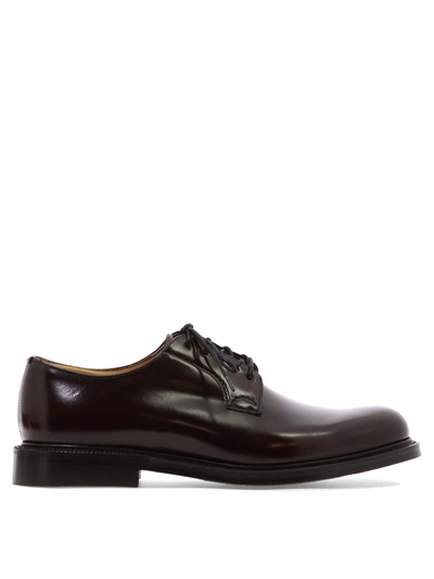 Church's Man Black Leather Lynn Lace-up Shoes