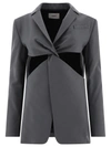 Coperni Tailored Jacket With Twisted Cut-out Detail