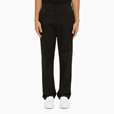 Department 5 Stretch Trousers In Black