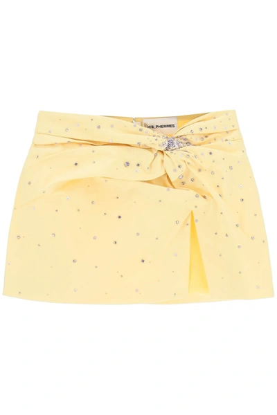 Des Phemmes Skirt In Yellow