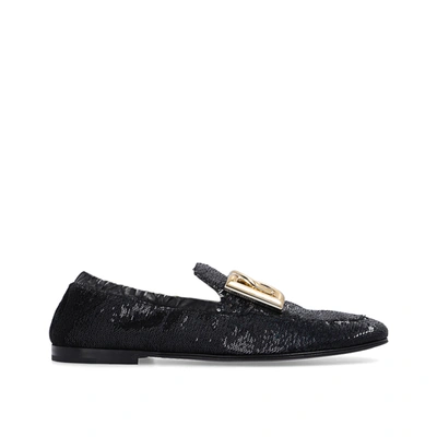 DOLCE & GABBANA DOLCE & GABBANA ARIOSTO PAILLETTES LOAFERS