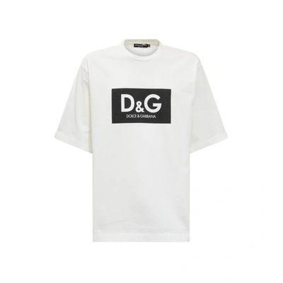 Dolce & Gabbana Dolce &amp; Gabbana Box Branded T Shirt In White