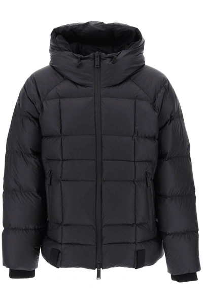 DSQUARED2 DSQUARED2 LOGO PRINT HOODED DOWN JACKET