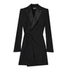Dsquared2 Black Viscose Cocktail Dress In Black