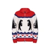 DSQUARED2 DSQUARED2 PRINTED WOOL CARDIGAN
