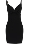 Dsquared2 Sleeveless Mini Dress With Draped Neckline