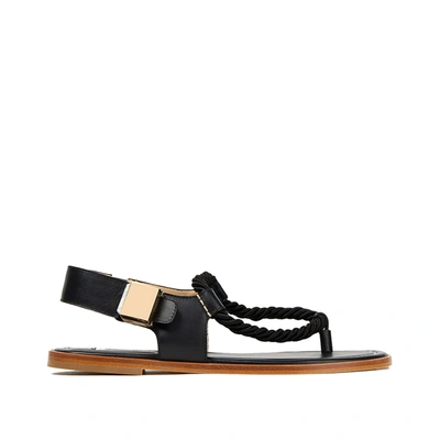 GABRIELA HEARST GABRIELA HEARST ZEPHYR LEATHER SANDALS